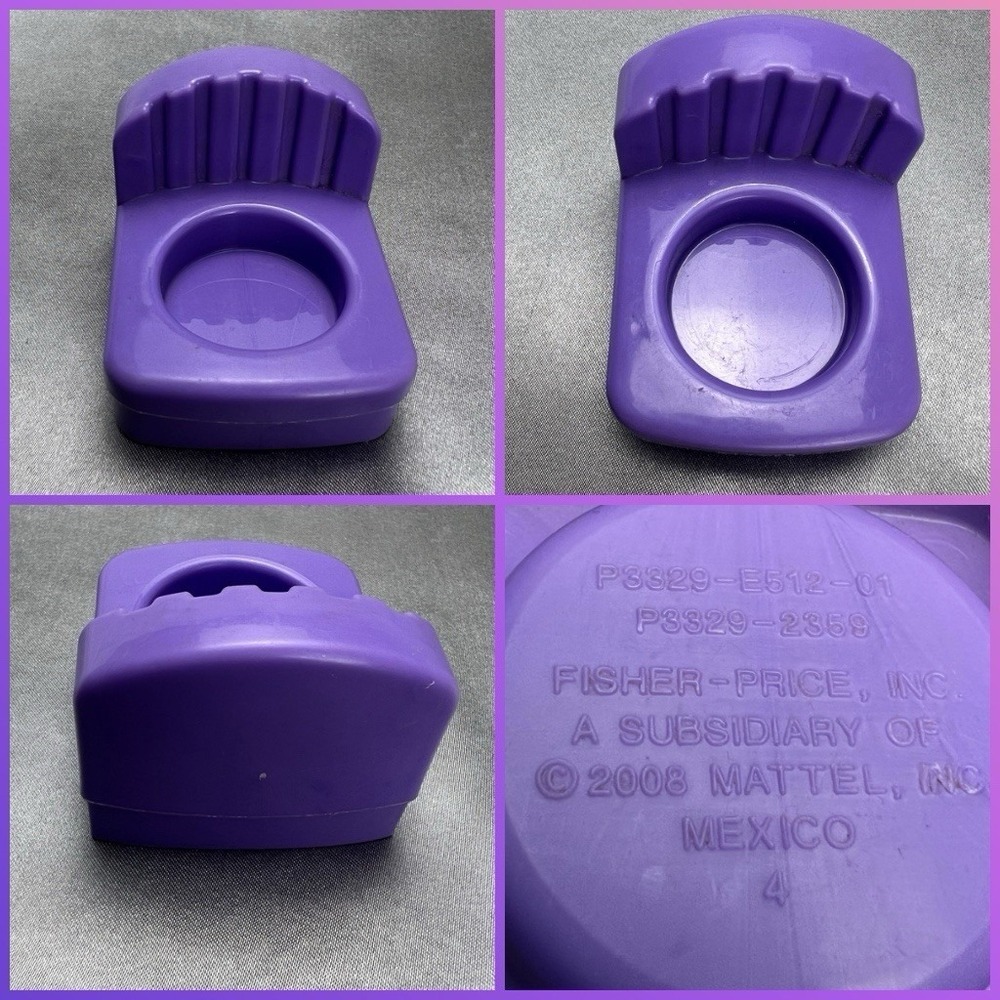 Fisher Price Little People Happy Sounds Family 2008 Purple 1 Chair Replacement